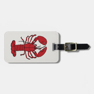 Cute Lobster Nautical beach   luggage tag