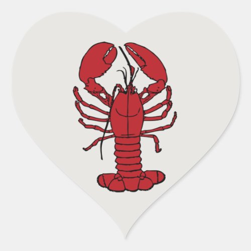 Cute Lobster Nautical beach sticker