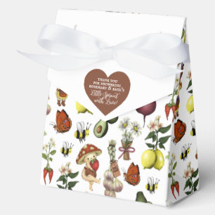 Cute Locally Grown Little Sprout Baby Shower Favor Boxes