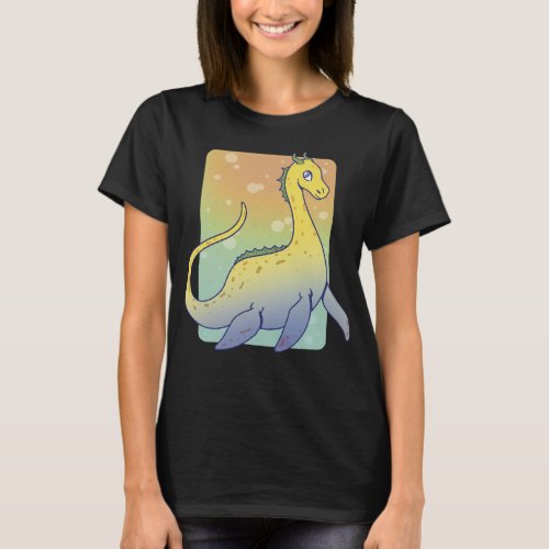 Cute Loch Ness Monster T_Shirt