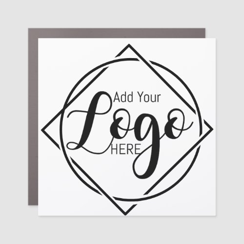 Cute Logo Custom Business Car Magnet | Personalise