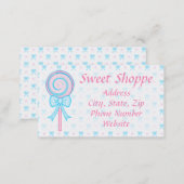 Cute Lollipop Business Card (Front/Back)