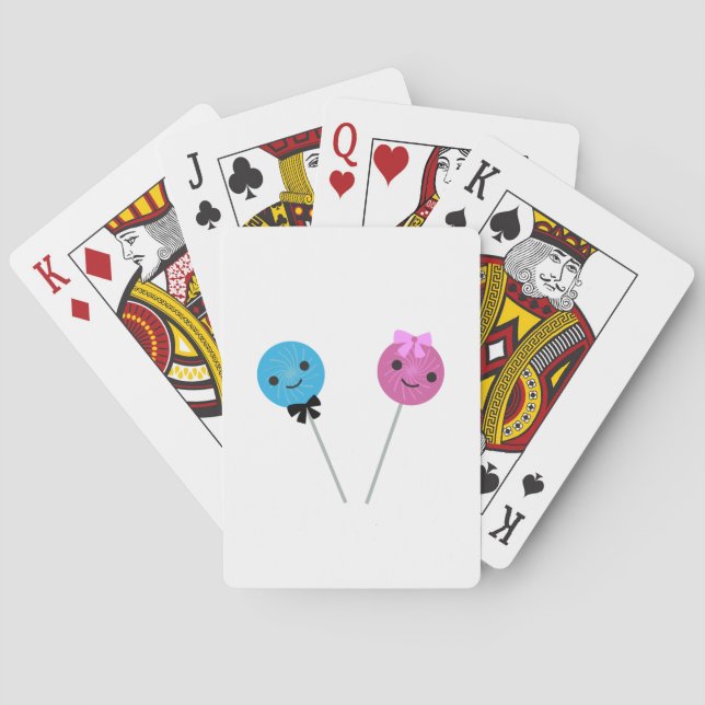 Cute Lollipops Poker Cards (Back)