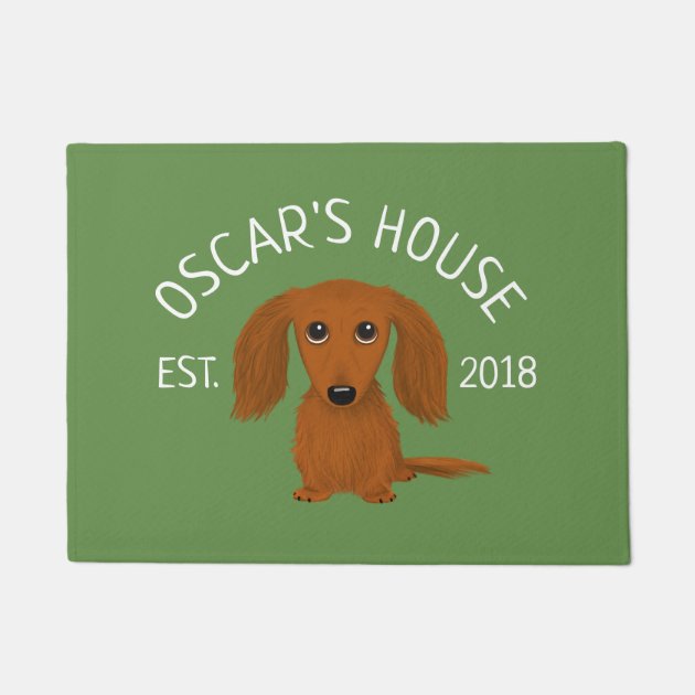 wiener dog doormat