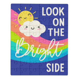 Cute Look on the Bright Side Jigsaw Puzzle