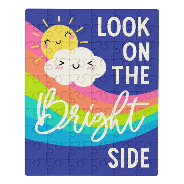 Cute Look on the Bright Side Jigsaw Puzzle (Puzzle Vertical)