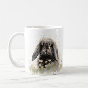 Cute Lop Eared Bunny Coffee Mug