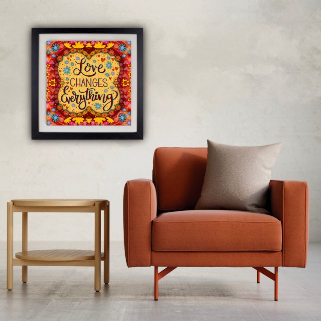 Cute Love Changes Everything Inspirivity Poster (Creator Uploaded)