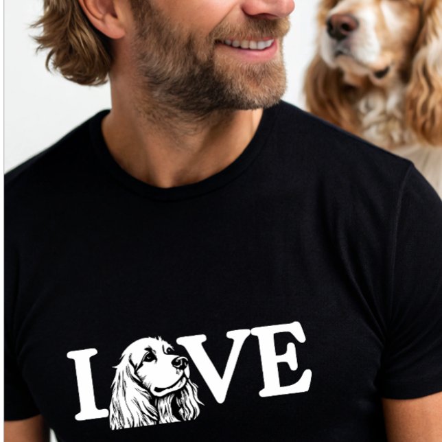 cute Love Cocker Spaniel dog  T-Shirt (Creator Uploaded)