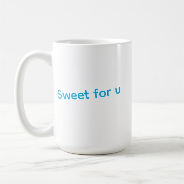 Cute love coffee mug (Left)