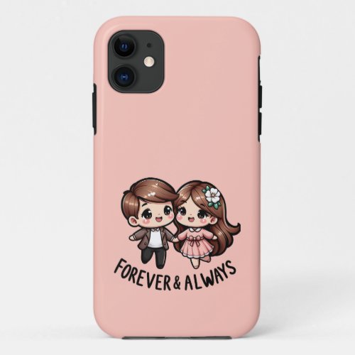 Cute Love Couple iPhone 11 Case