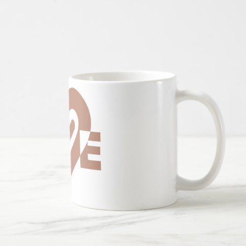 Cute Love Graphic Chocolate Brown Coffee Mug