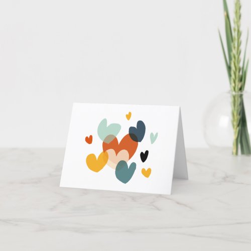 Cute Love Heart Drawings Heart Art Love Art Design Thank You Card