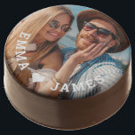 Cute Love Heart Photo Couples Personalized Names Chocolate Covered Oreo<br><div class="desc">Cute Love Heart Photo Couples Personalized Names Chocolate Covered Oreo Cookies features your favorite photo with a love heart and personalized with your names in modern white script. Personalize by editing the text in the text box provided and adding your own picture. Perfect gifts for couples, boyfriend, girlfriend, husband, wife,...</div>