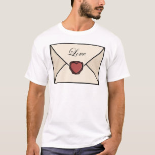 Cute Love Letter Envelope T-Shirt