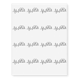 Cute Love Occupational Therapy Temporary Tattoos