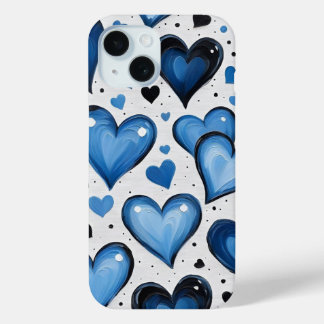 Cute Love Pattern iPhone Cover