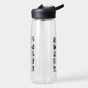 Cute Love Penguins Water Bottle