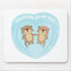 Cute Love Pun Humor You Are my Otter Half