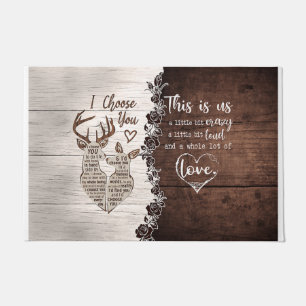 Cute Love Quotes Mat, This Is Us Doormat