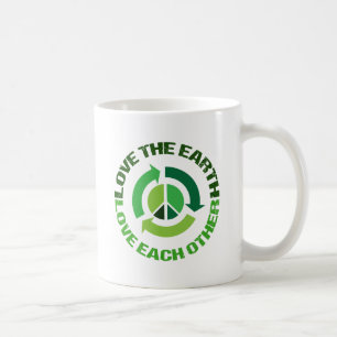 Cute Love The Earth Environmental Activist Coffee Mug