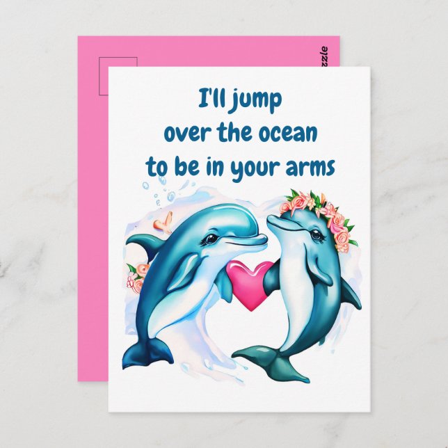 Cute Love Valentine's Day Card (Front/Back)
