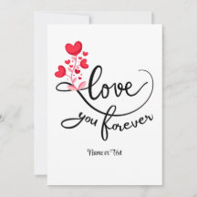 Cute Love You Forever Personalize