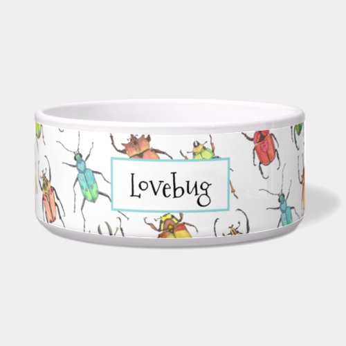 Cute Lovebugs  Bowl