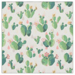 Cute Lovely Cactus Fabric