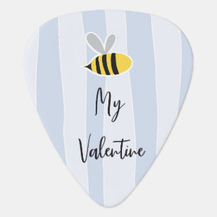 Cute Lovely Cartoon Bee Confession Gifts Guitar Pick