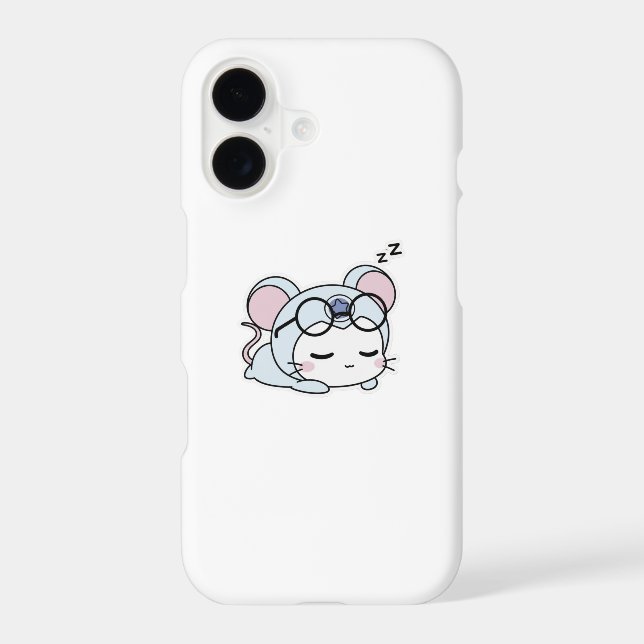 Cute lovely little mouse iPhone case (Back)
