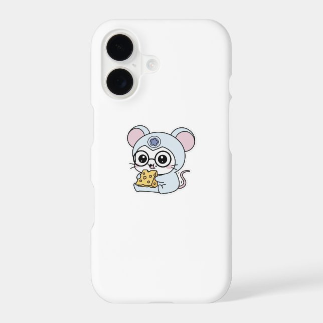 Cute lovely little mouse iPhone case (Back)