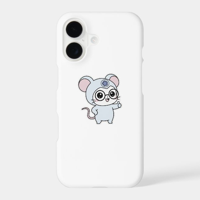 Cute lovely little mouse  iPhone case (Back)