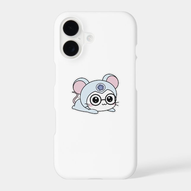 Cute lovely little mouse  iPhone case (Back)