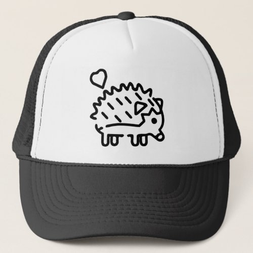 Cute lovely pet Hedgehog Trucker Hat