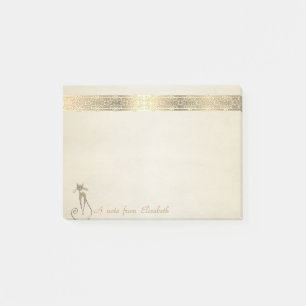 Cute Lovely Stylish Elegant,Lace,Cat Post-it Notes