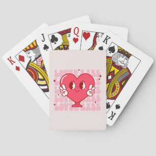 Cute Lover Babe Heart Poker Cards