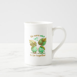 Cute Lovers Valentines Day Bone China Mug