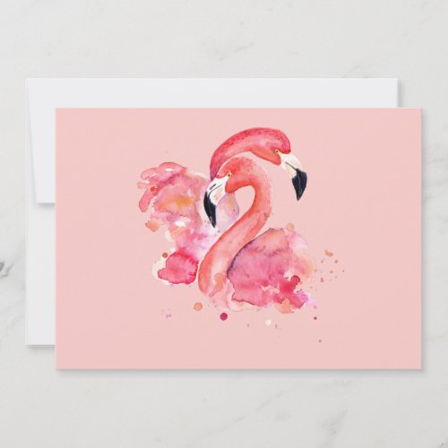 Cute loving flamingos Postcard