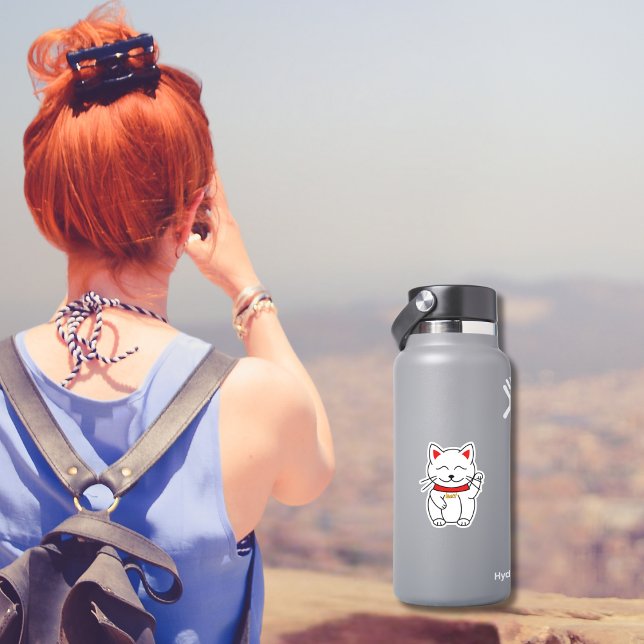 Cute Lucky Cat Kawaii Style Sticker (Creator Uploaded)