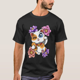 Cute Lucky Cat T-Shirt