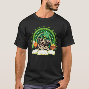 Cute Lucky Rainbow Havanese Shamrock St Patrick's T-Shirt