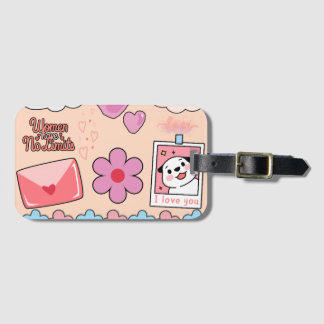 Cute  luggage tag that you can carry everywhere!