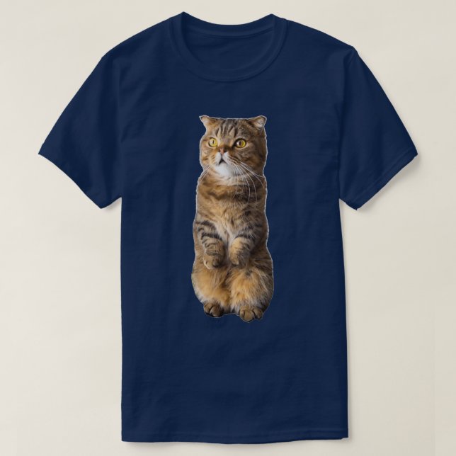 Cute LuLu standing Kittisaurus  T-Shirt (Design Front)
