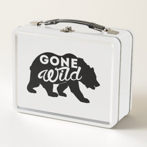Cute lunch box  Bear gone wild  theme kids