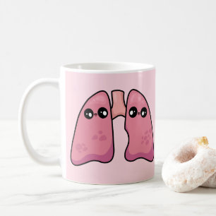 Cute Lungs - Human Biology Coffee Mug