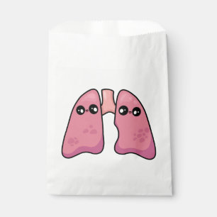 Cute Lungs - Human Biology Favor Bag