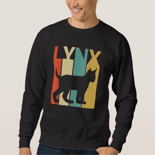 Cute Lynx cat Animal Sweatshirt