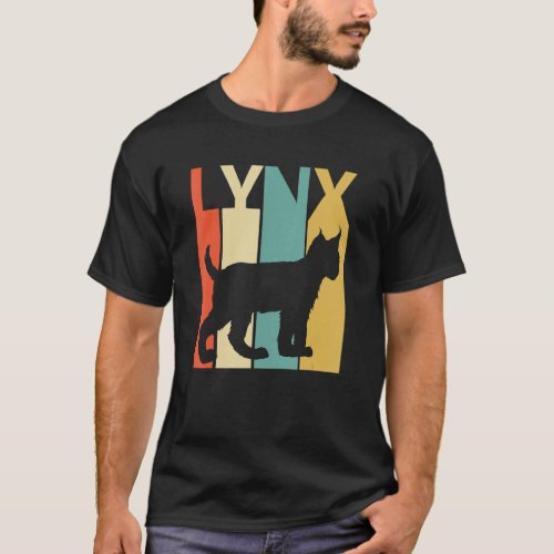 Cute Lynx cat Animal T_Shirt