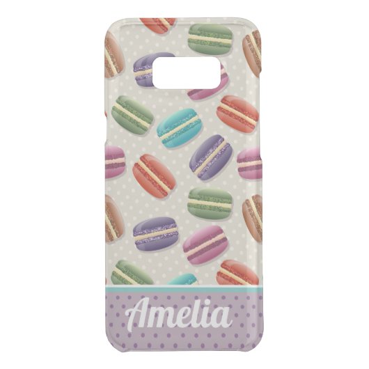 Cute Macaroons Dotty Pattern Personalised Uncommon Samsung Galaxy Case (Back)